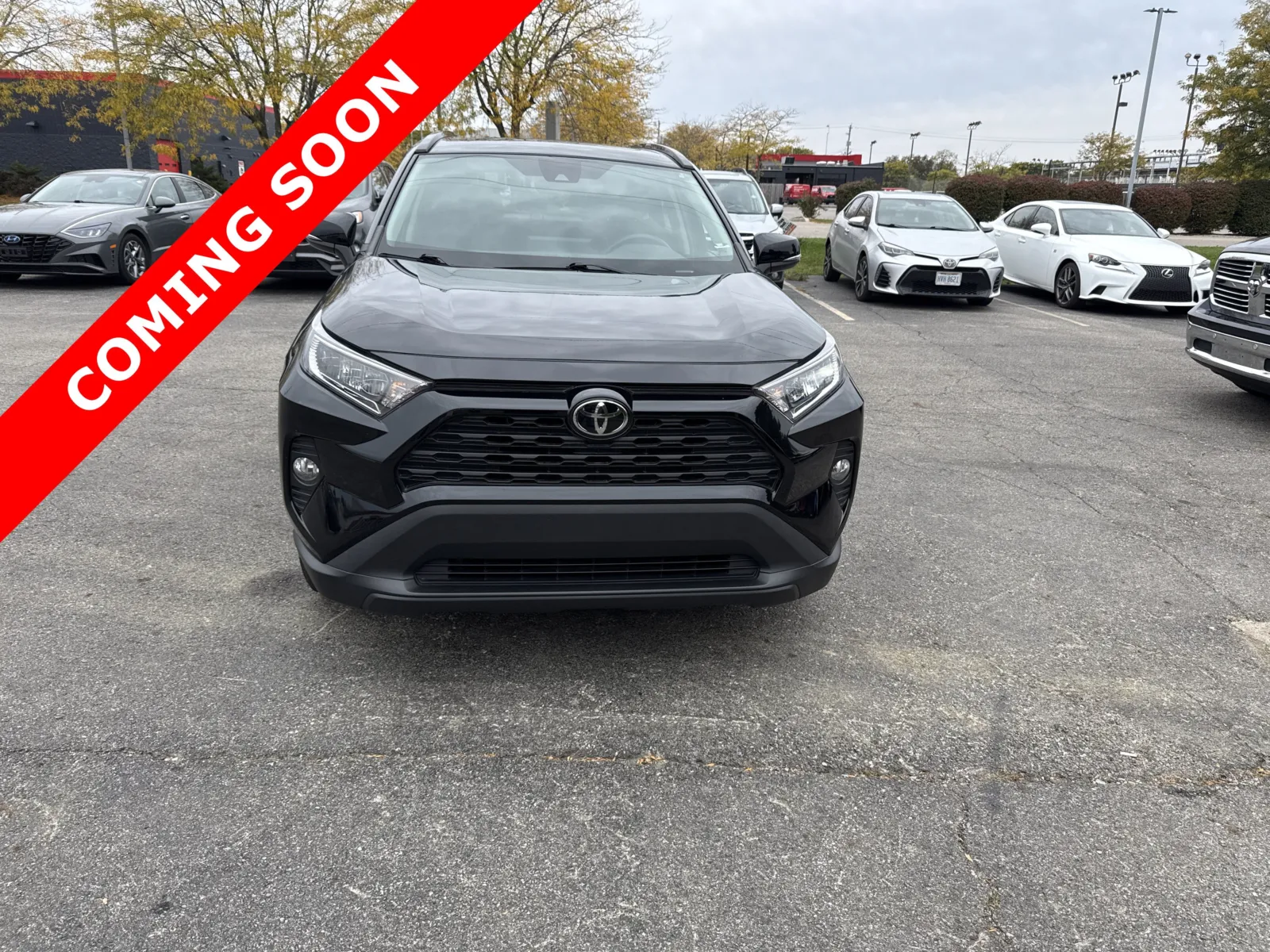 Black 2021 Toyota RAV4 XLE for sale in Columbus, OH