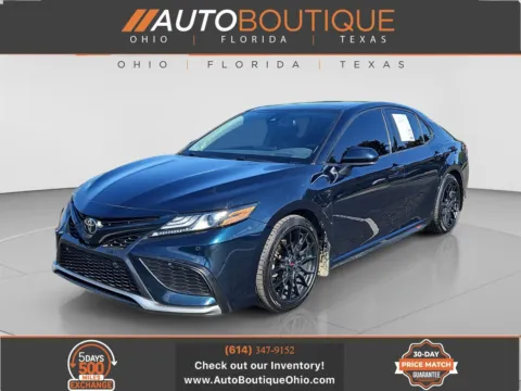 Silver 2021 Toyota Camry XSE for sale in Columbus, OH