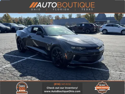Black 2017 Chevrolet Camaro 1LT for sale in Columbus, OH