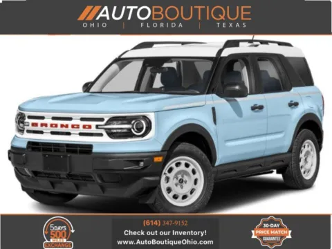 Red 2024 Ford Bronco Sport Heritage for sale in Columbus, OH