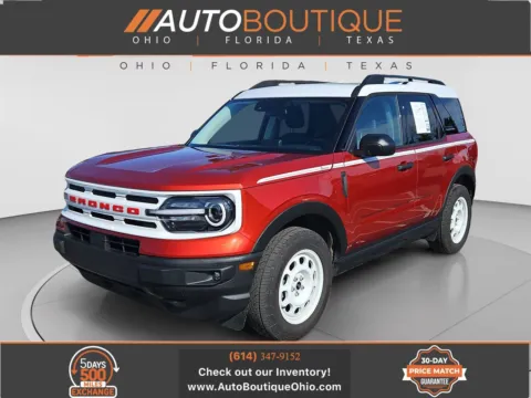 Red 2024 Ford Bronco Sport Heritage for sale in Columbus, OH