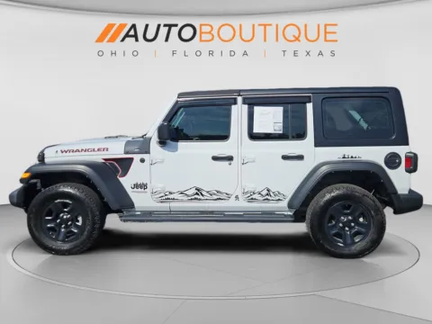 Photos of 2022 Jeep Wrangler Unlimited Sport for sale in Columbus, OH at Auto Boutique Ohio