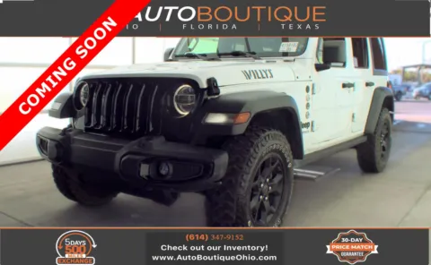 White 2021 Jeep Wrangler Unlimited Willys for sale in Columbus, OH