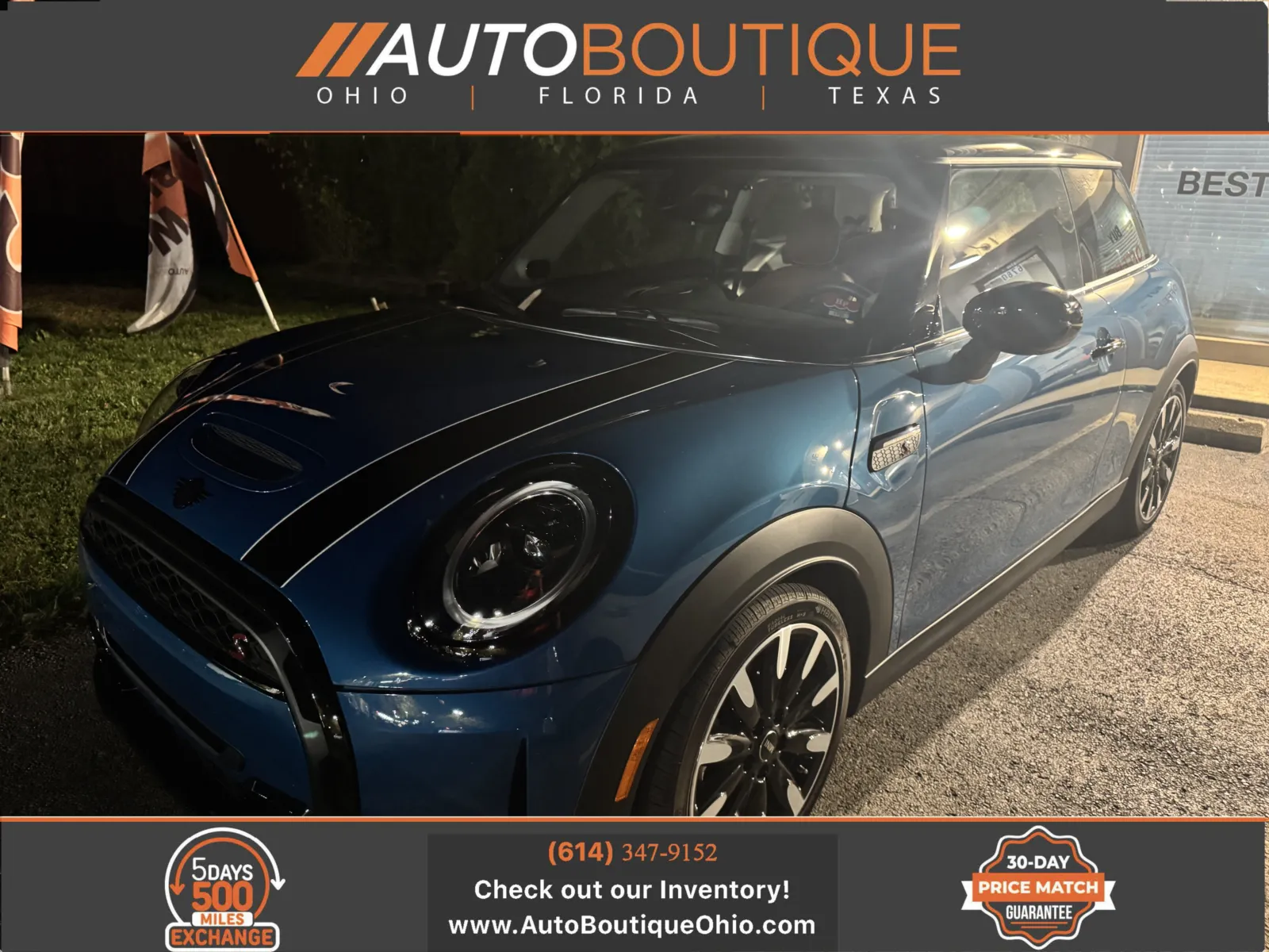 Blue 2024 MINI Hardtop 2 Door Cooper S for sale in Columbus, OH