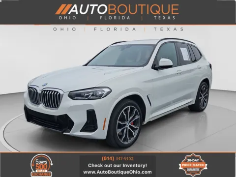 White 2022 BMW X3 xDrive30i for sale in Columbus, OH