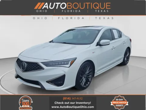 White 2022 Acura ILX w/Premium/A-SPEC Package for sale in Columbus, OH