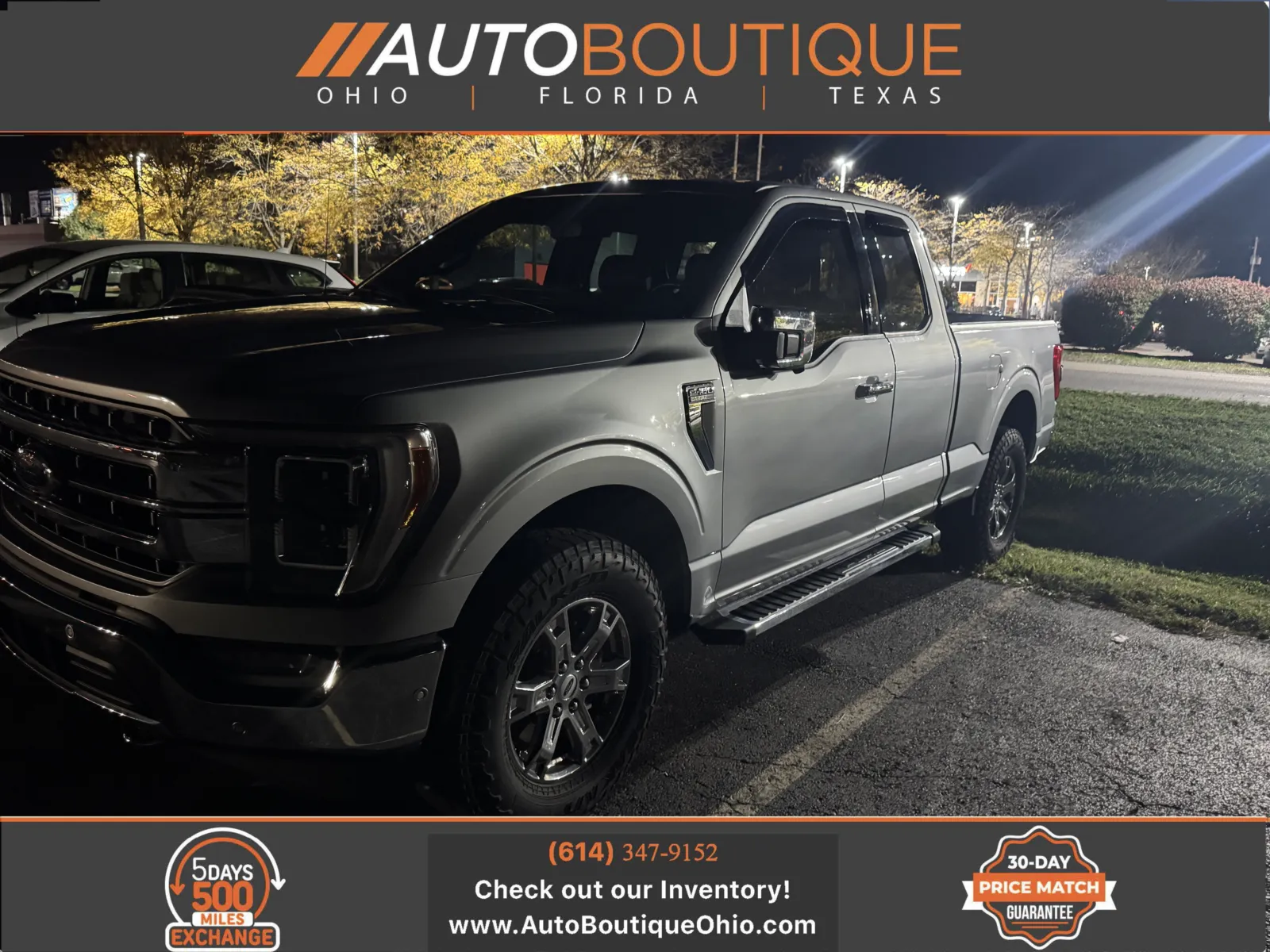 Silver 2021 Ford F-150 LARIAT for sale in Columbus, OH