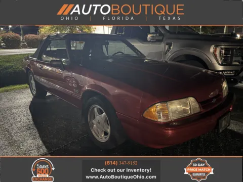 Red 1992 Ford Mustang LX Sport for sale in Columbus, OH
