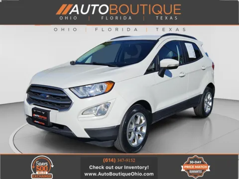 White 2018 Ford EcoSport SE for sale in Columbus, OH