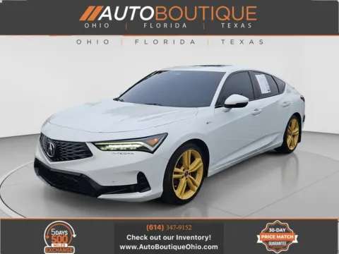 White 2023 Acura Integra w/A-Spec Technology Package for sale in Columbus, OH