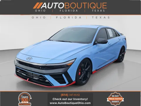 Blue 2025 Hyundai Elantra N for sale in Columbus, OH