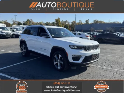 White 2023 Jeep Grand Cherokee 4xe for sale in Columbus, OH