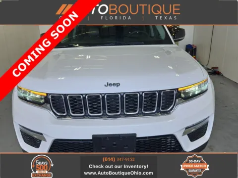 White 2023 Jeep Grand Cherokee 4xe for sale in Columbus, OH