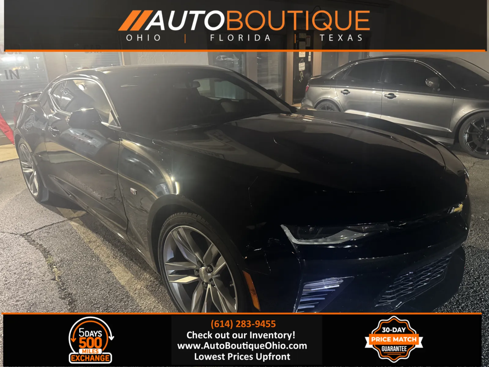 Black 2016 Chevrolet Camaro 1SS for sale in Columbus, OH