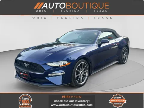 Blue 2019 Ford Mustang EcoBoost Premium for sale in Columbus, OH