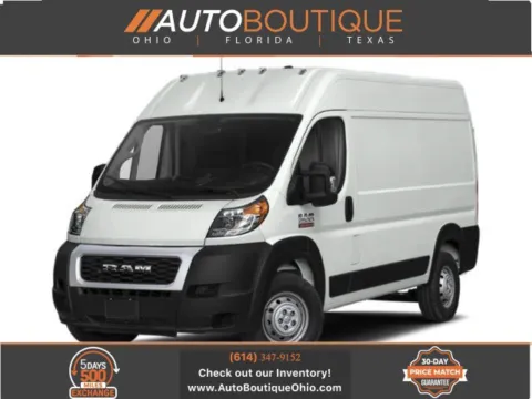 White 2022 Ram ProMaster Cargo Van 2500 159 WB for sale in Columbus, OH