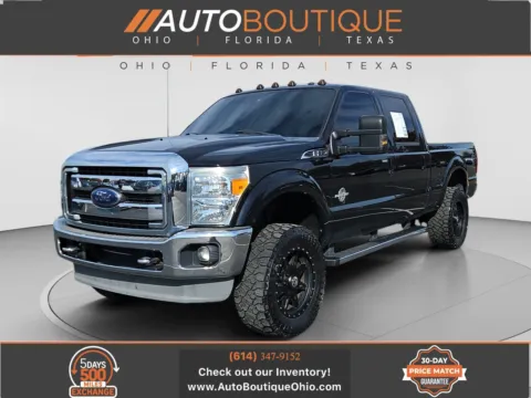 Black 2013 Ford Super Duty F-350 SRW Lariat for sale in Columbus, OH