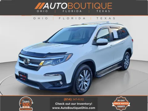 White 2019 Honda Pilot EX-L for sale in Columbus, OH