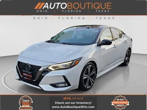 White 2021 Nissan Sentra SR for sale in Columbus, OH