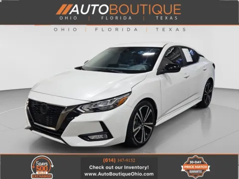 White 2022 Nissan Sentra SR for sale in Columbus, OH