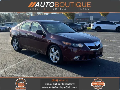 Red 2012 Acura TSX for sale in Columbus, OH