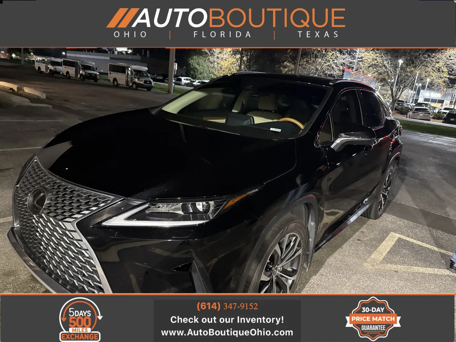 Black 2021 Lexus RX 350 for sale in Columbus, OH