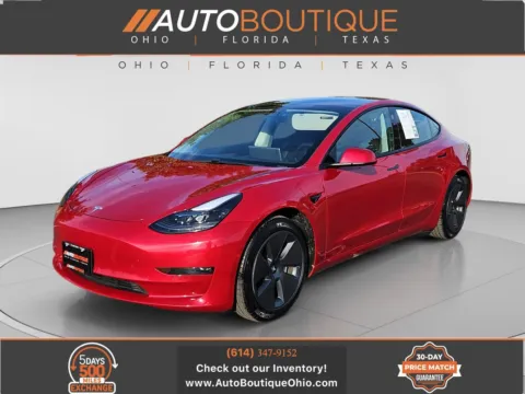 Red 2021 Tesla Model 3 Long Range for sale in Columbus, OH