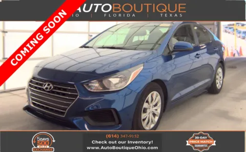 Blue 2021 Hyundai Accent SE for sale in Columbus, OH
