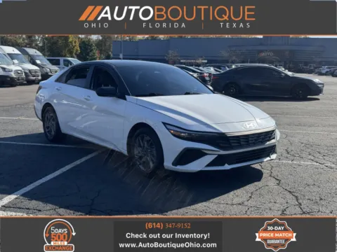 White 2024 Hyundai Elantra SEL for sale in Columbus, OH