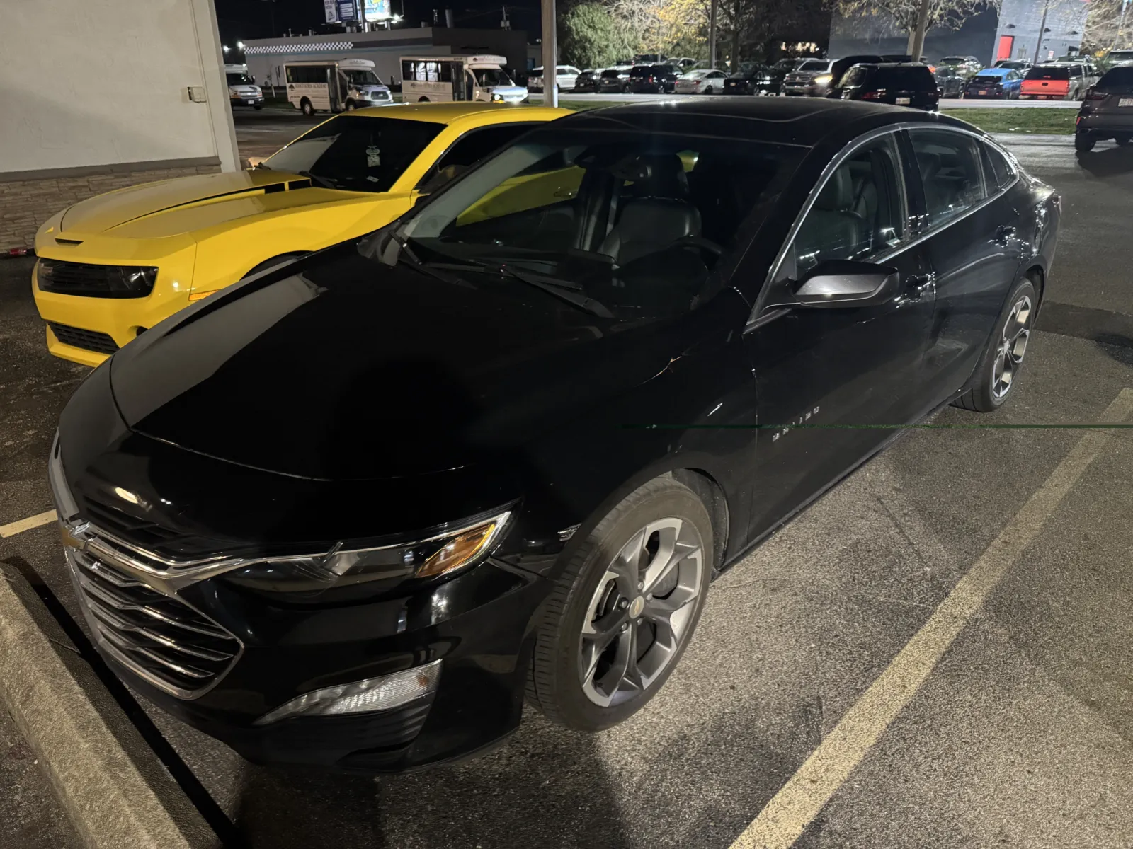 Black 2022 Chevrolet Malibu LT for sale in Columbus, OH