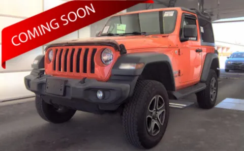 Orange 2018 Jeep Wrangler Sport S for sale in Columbus, OH