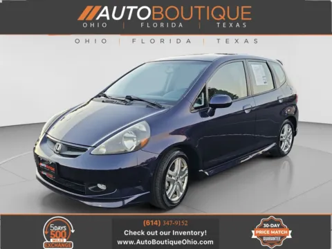 Black 2008 Honda Fit Sport for sale in Columbus, OH