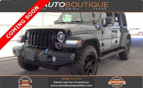 Gray 2023 Jeep Wrangler 4xe Willys for sale in Columbus, OH