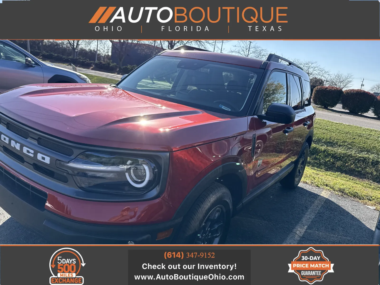 Red 2024 Ford Bronco Sport Big Bend for sale in Columbus, OH