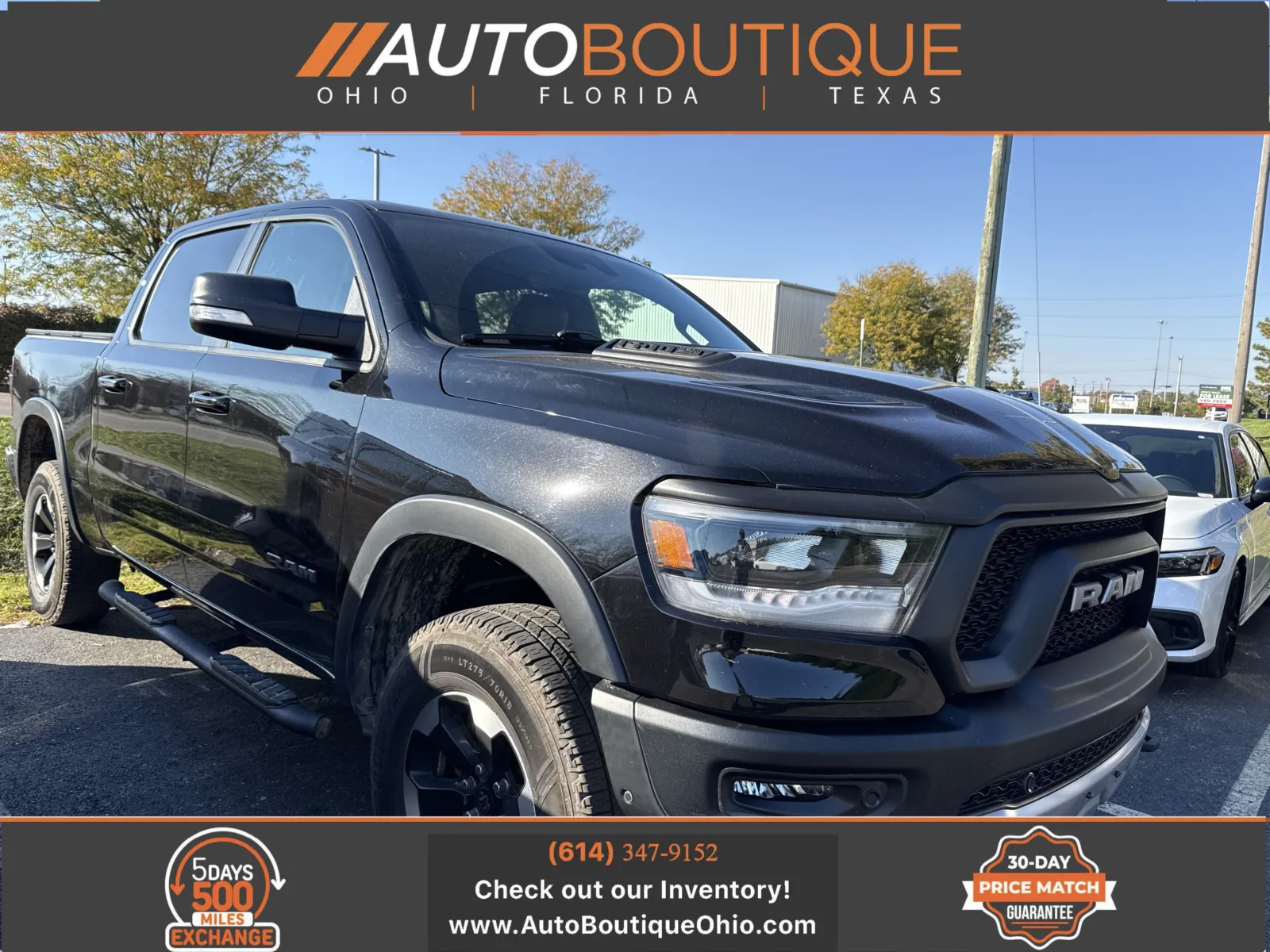 Black 2021 Ram 1500 Rebel for sale in Columbus, OH