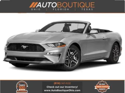White 2021 Ford Mustang EcoBoost for sale in Columbus, OH