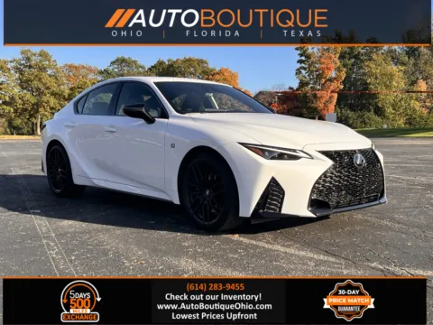 Photos of 2024 Lexus IS 350 F SPORT for sale in Columbus, OH at Auto Boutique Ohio