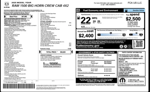 More photos of 2025 Ram 1500 Big Horn at Auto Boutique Ohio, OH