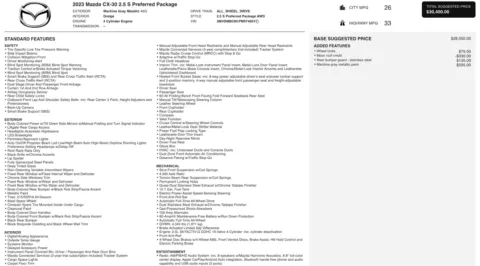 Photos of 2023 Mazda CX-30 2.5 S Preferred Package for sale in Columbus, OH at Auto Boutique Ohio