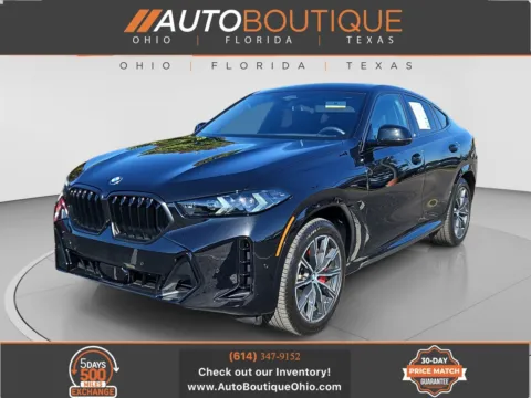 Black 2026 BMW X6 xDrive40i for sale in Columbus, OH