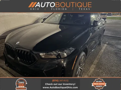 Black 2026 BMW X6 xDrive40i for sale in Columbus, OH