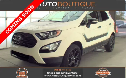 White 2021 Ford EcoSport SES for sale in Columbus, OH