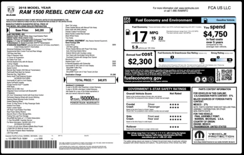 Photos of 2018 Ram 1500 Rebel for sale in Columbus, OH at Auto Boutique Ohio