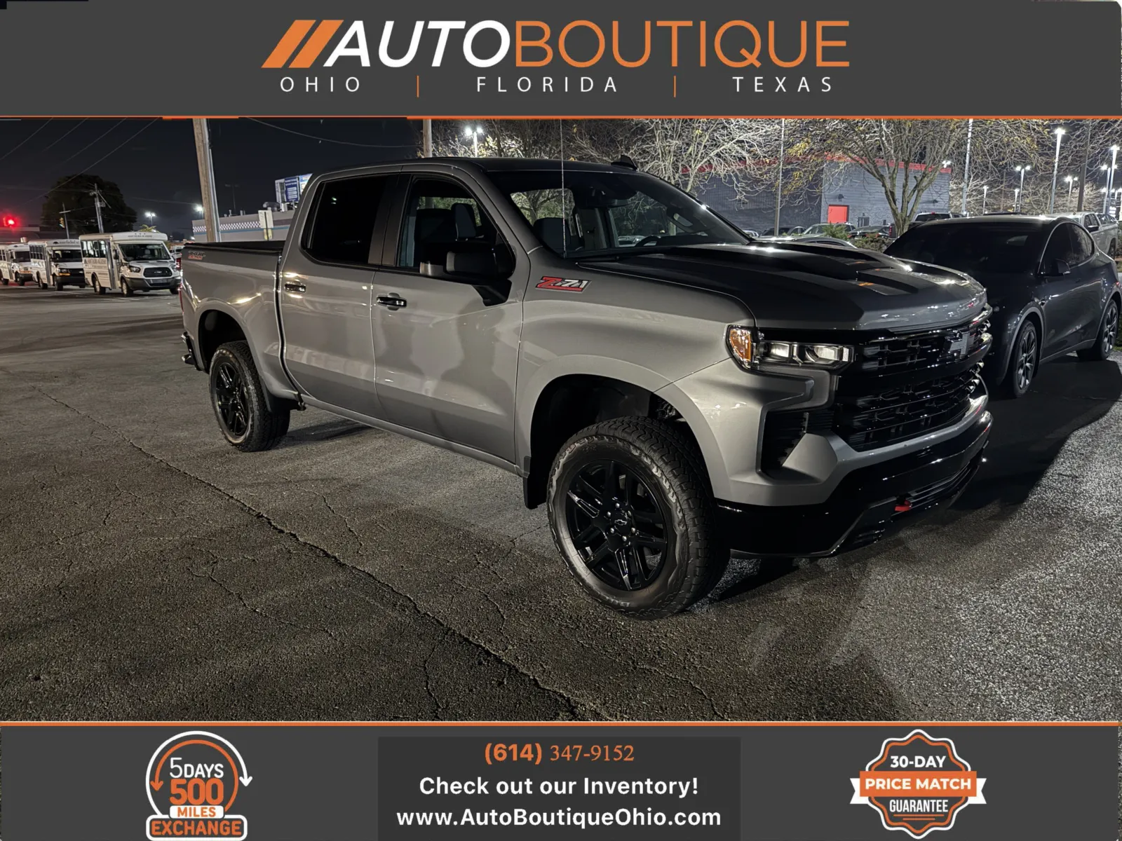 Gray 2026 Chevrolet Silverado 1500 LT Trail Boss for sale in Columbus, OH