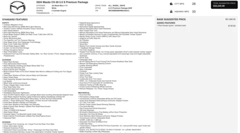 Photos of 2024 Mazda CX-30 2.5 S Premium Package for sale in Columbus, OH at Auto Boutique Ohio