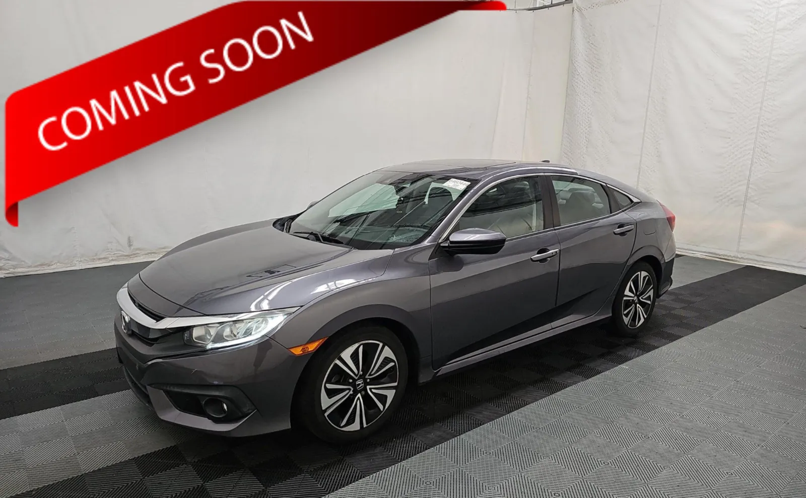Silver 2017 Honda Civic Sedan EX-L for sale in Columbus, OH