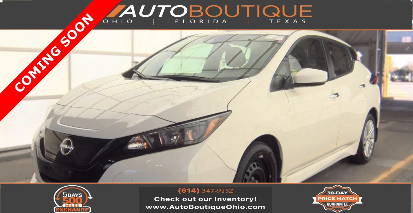 White 2025 Nissan LEAF S for sale in Columbus, OH