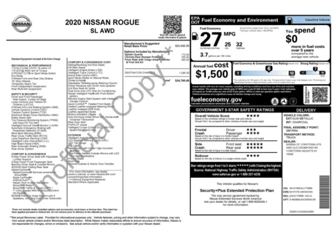 Photos of 2020 Nissan Rogue SL for sale in Columbus, OH at Auto Boutique Ohio