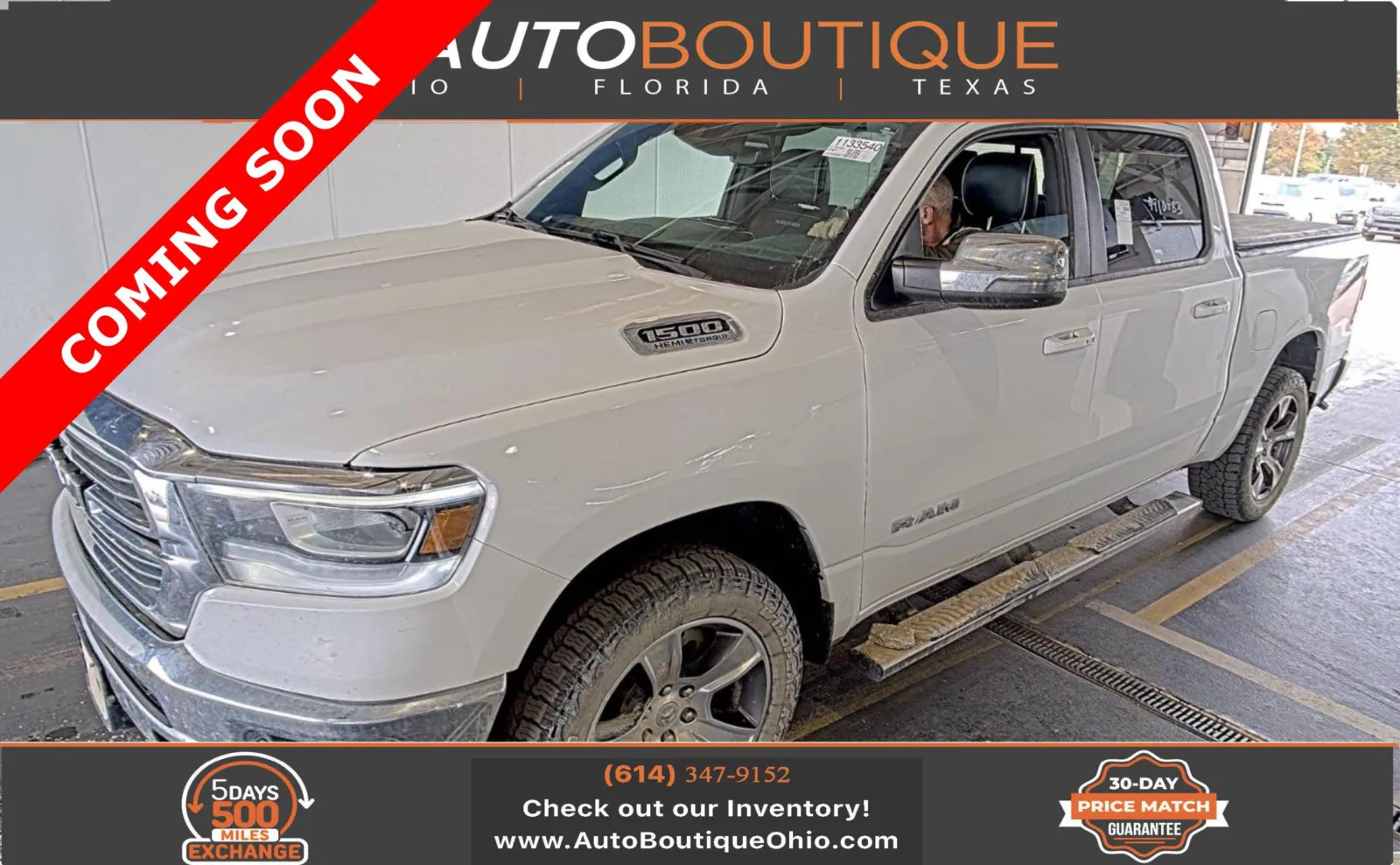 White 2024 Ram 1500 Laramie for sale in Columbus, OH