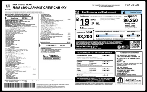 Photos of 2024 Ram 1500 Laramie for sale in Columbus, OH at Auto Boutique Ohio
